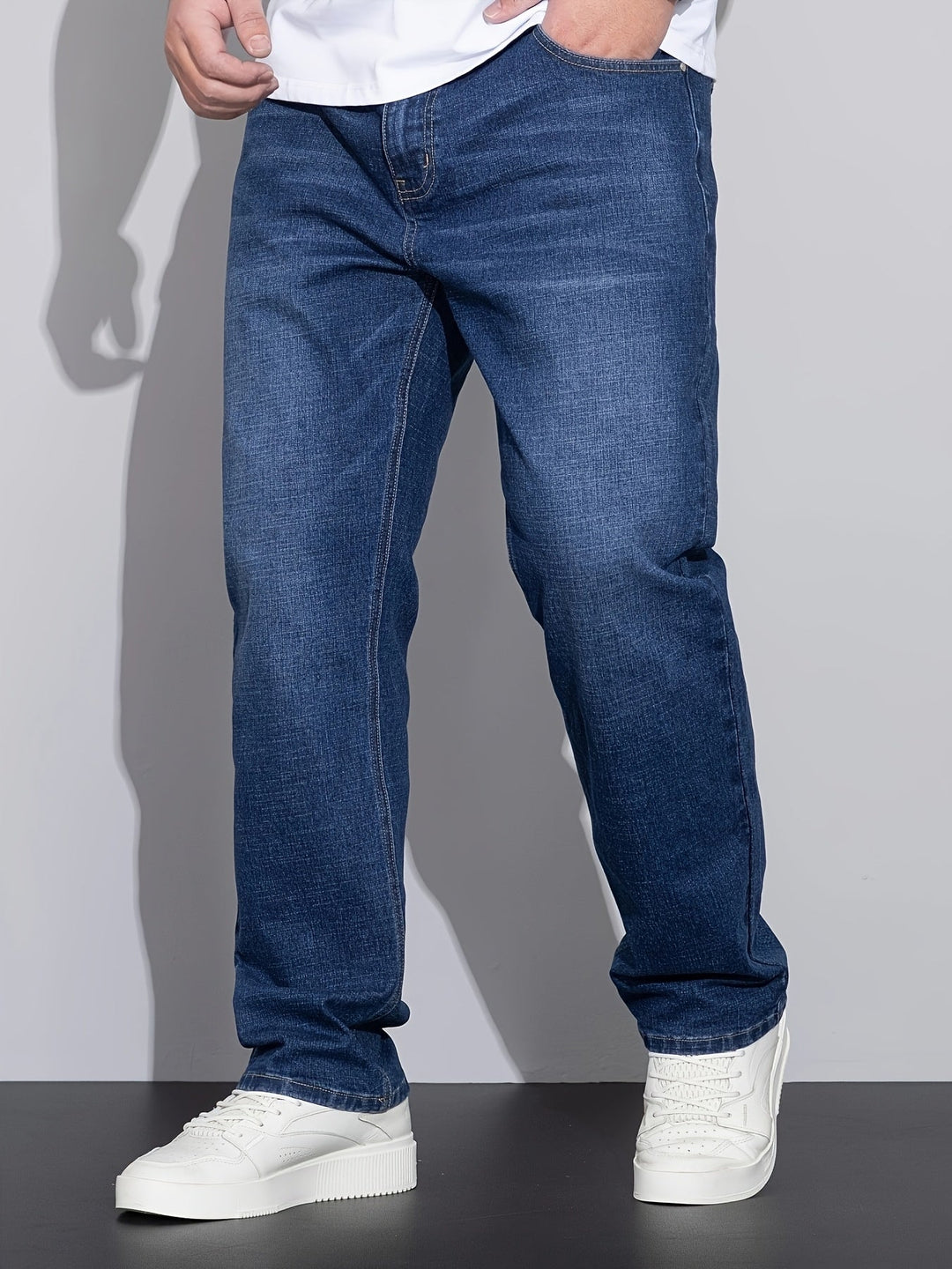 Straight-Leg Everyday Jeans for Men