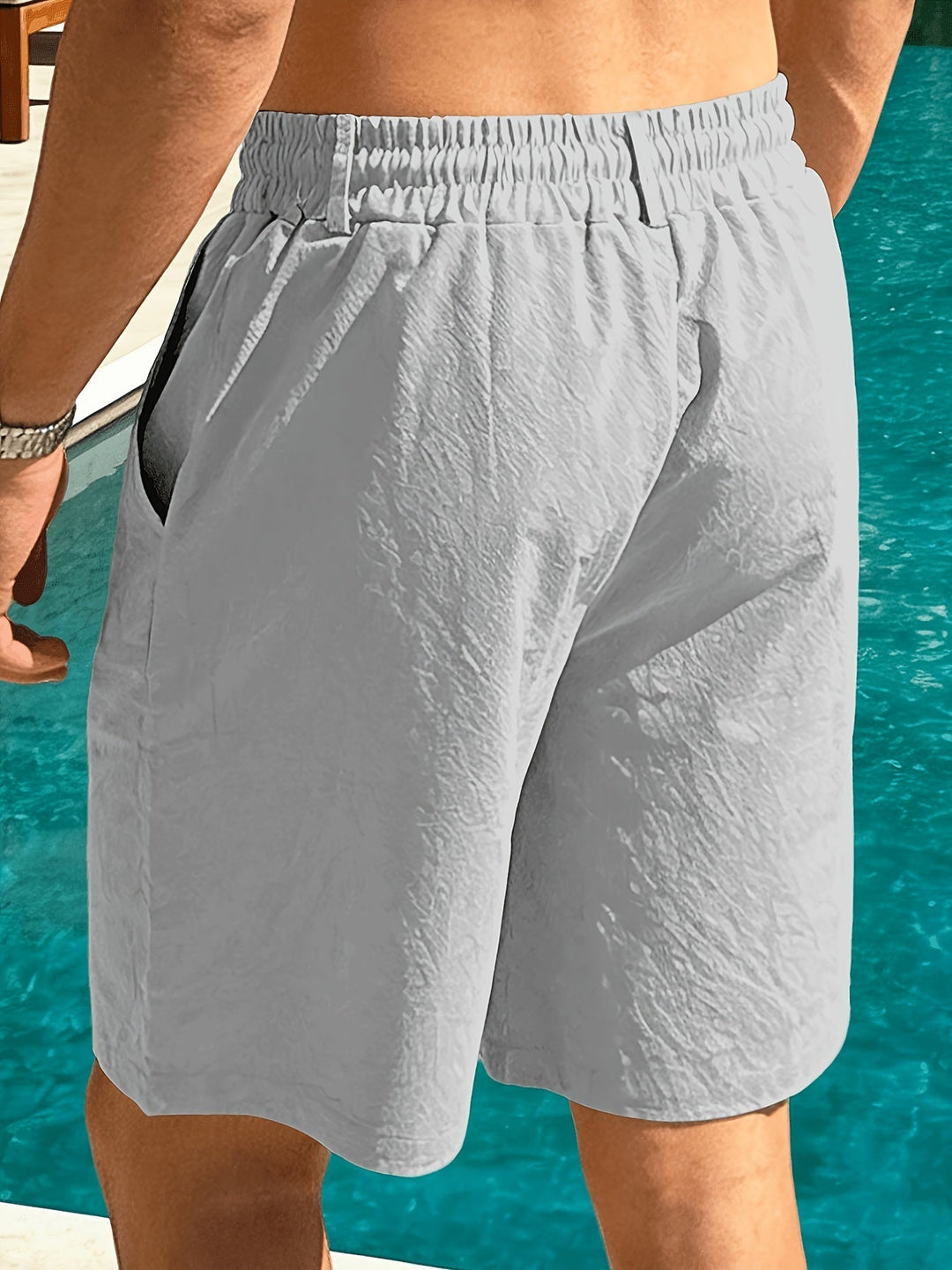 Drawstring Shorts for Men, Relaxed Style