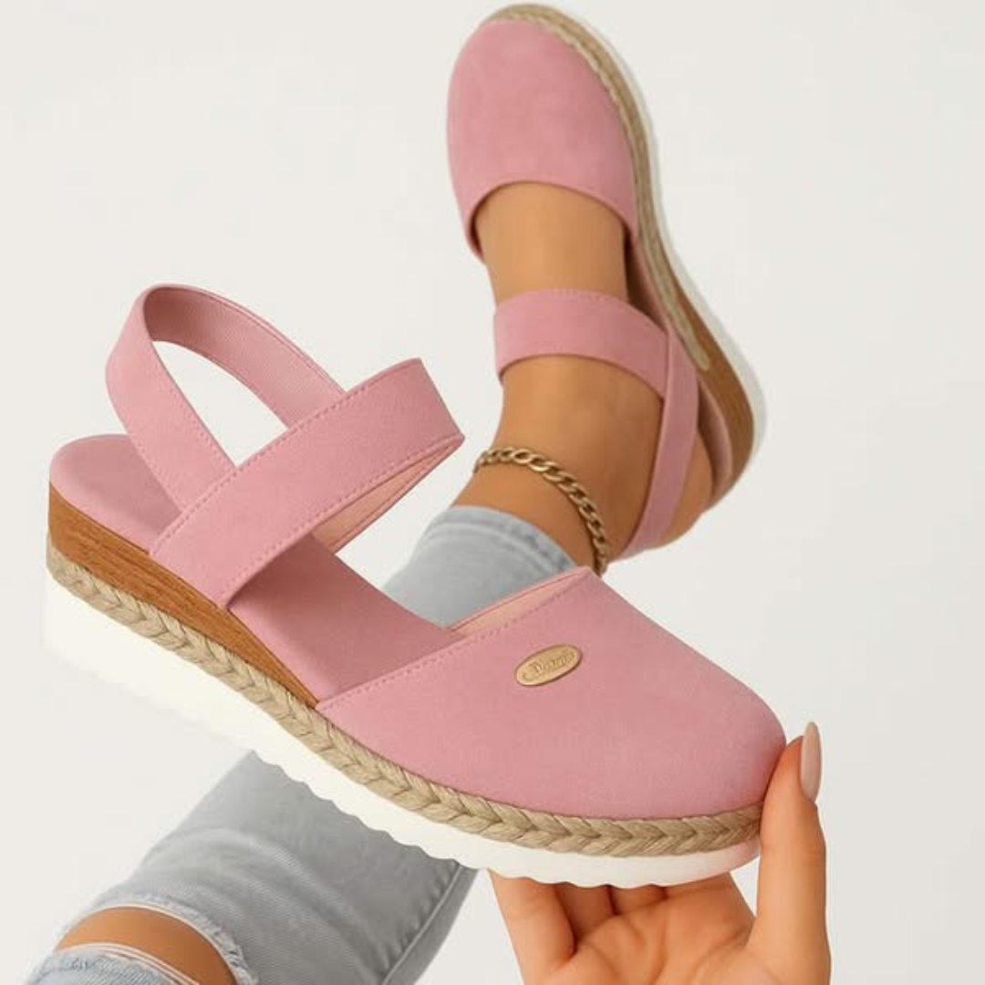 Cushioned Wedge Sandals for Women