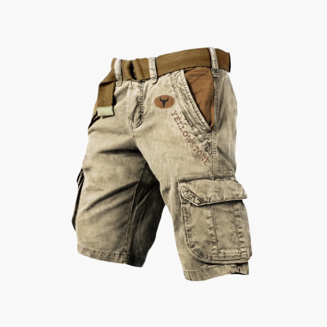 Cargo Shorts with 6 Pockets for Men, Plus Size