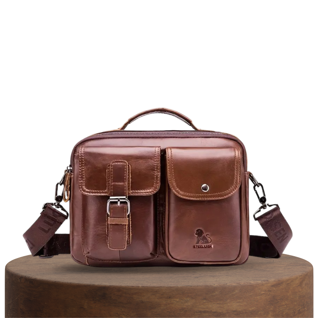 Classic Two Pocket Shoulder Bag