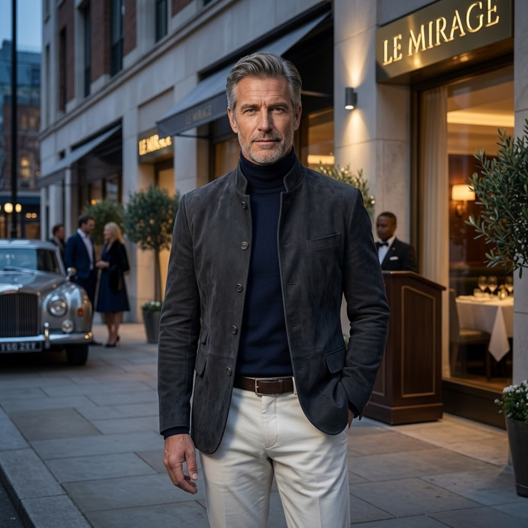 Modern Button Cardigan for Men, Casual Style