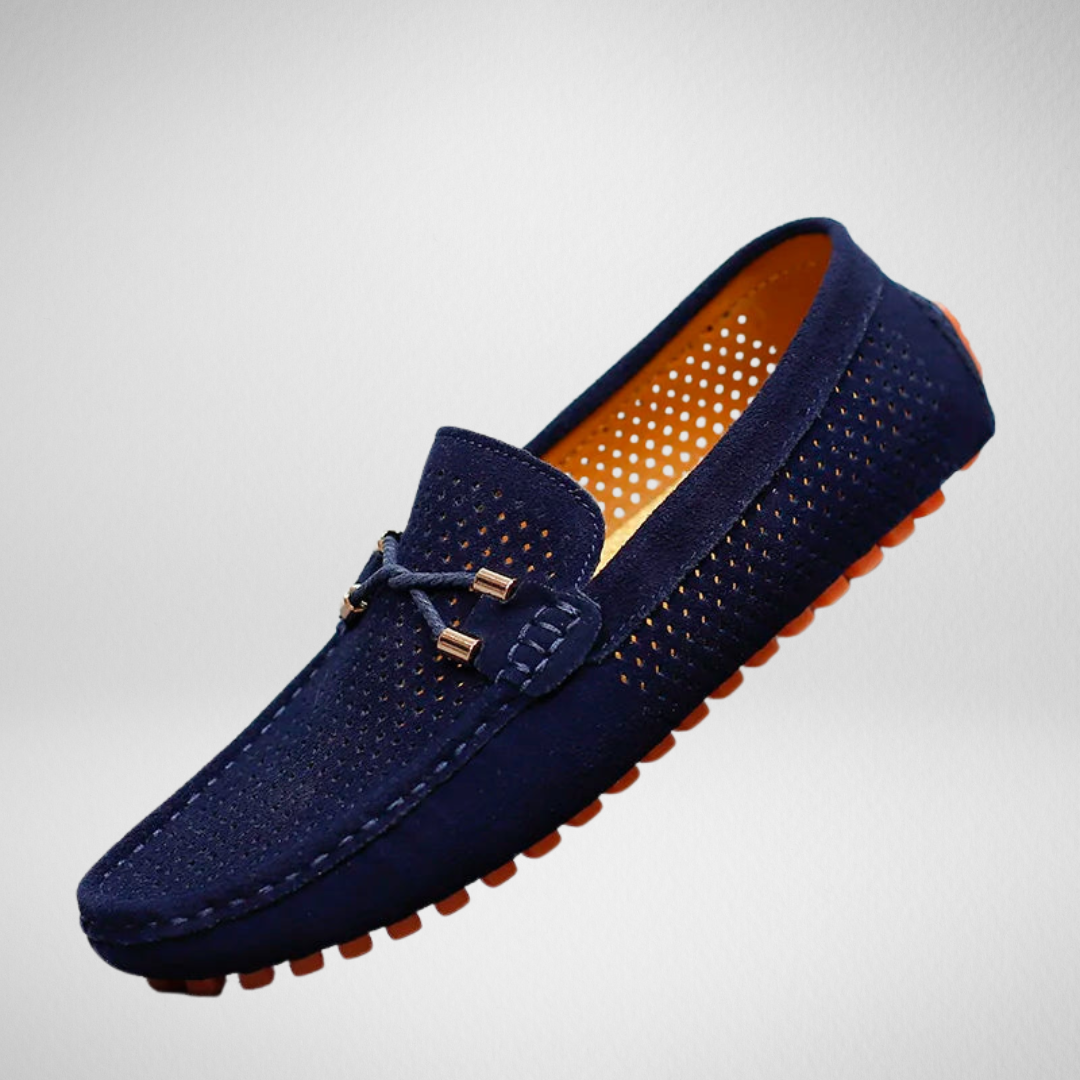 Classic Breathable Lace Loafers for Men