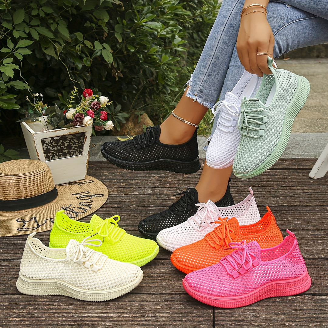 Airy Lace-Up Sneakers for Women