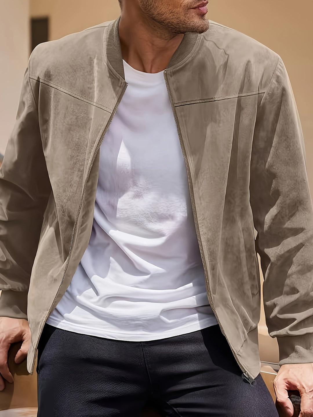 Zip Jacket, Men's Lightweight Fit