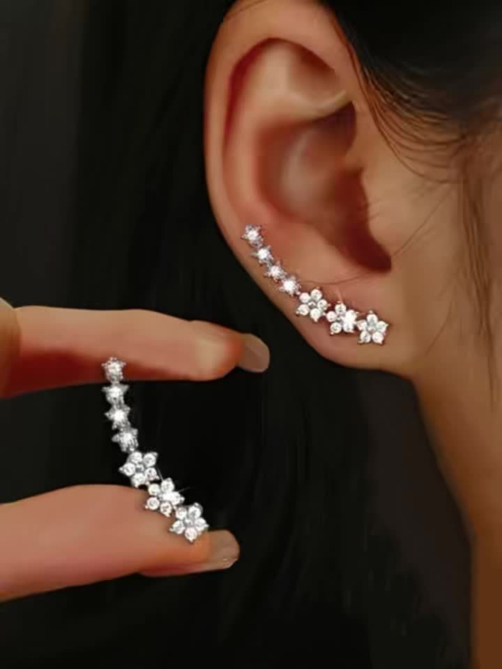 Floral Earrings for Women, Stylish Style
