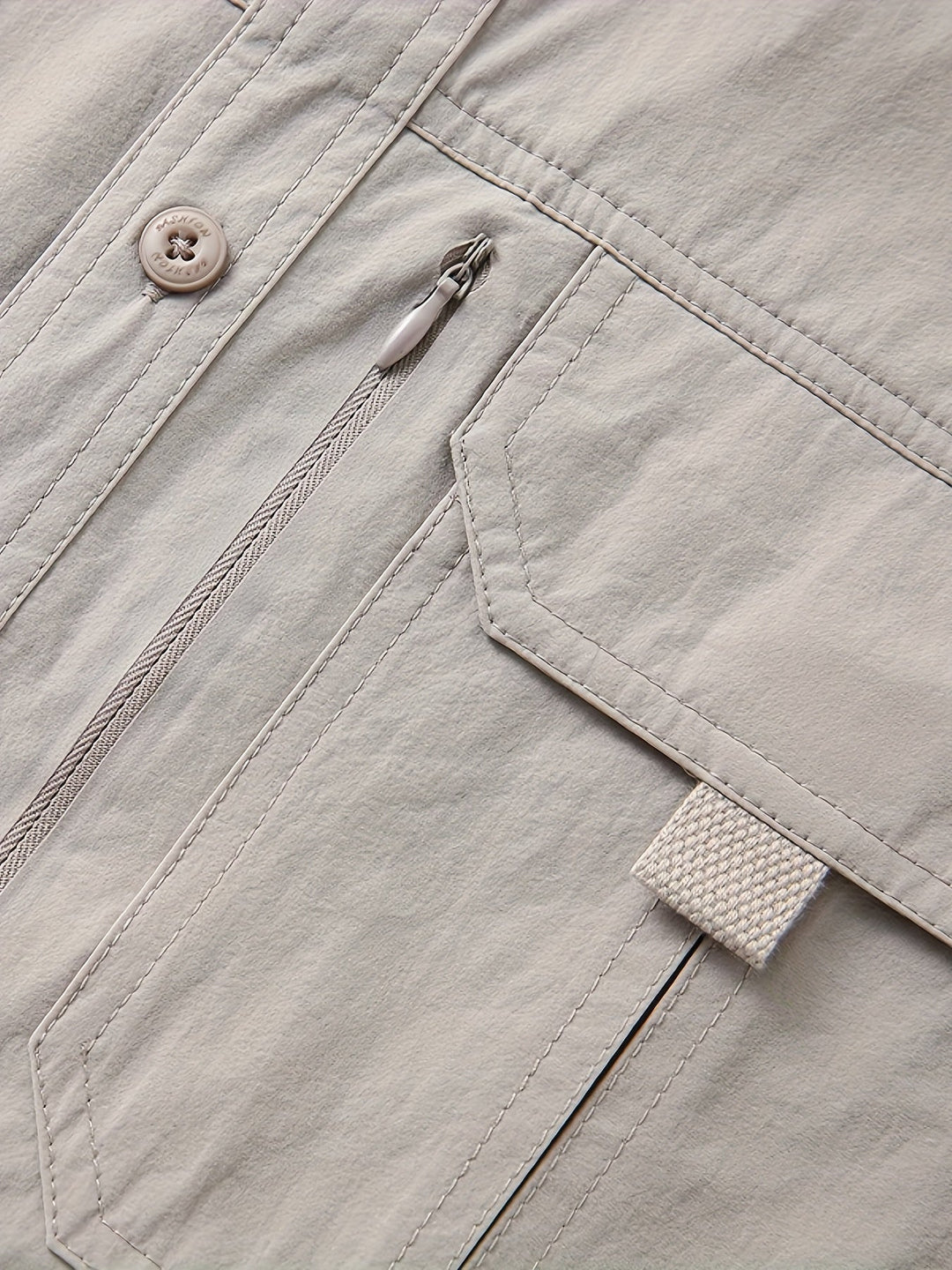 Multi-Pocket Cargo Shirt for Men, Rugged Style