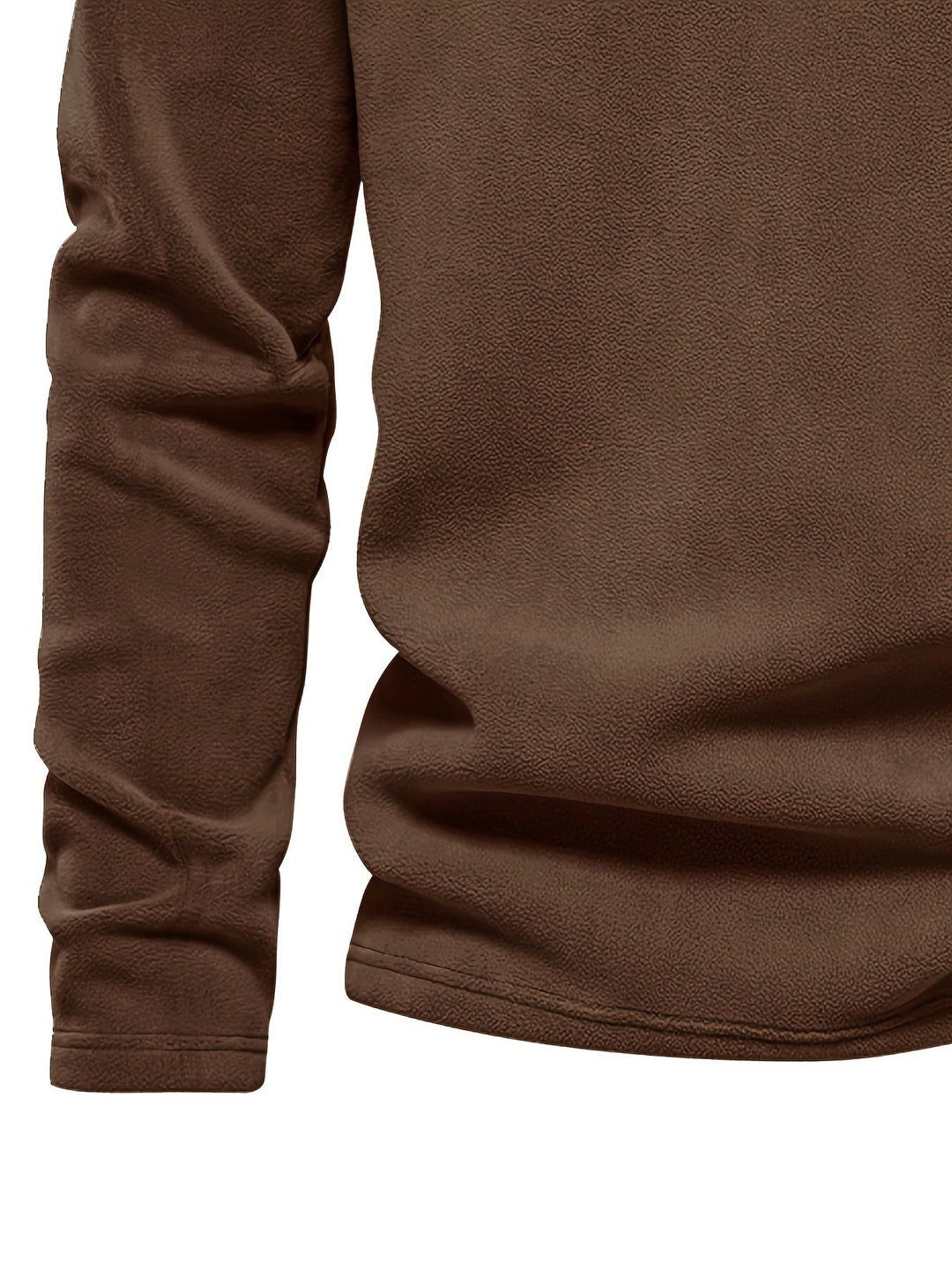 Men's Half-Zip Stand-Collar Pullover