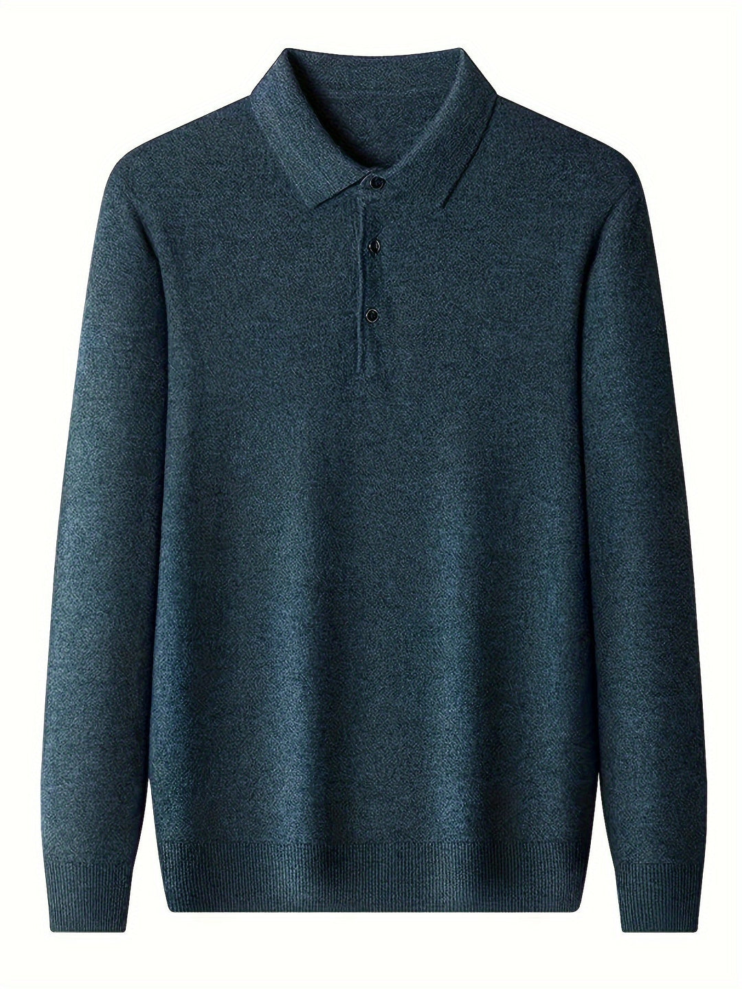 Collared Polo Shirt for Men, Refined Style