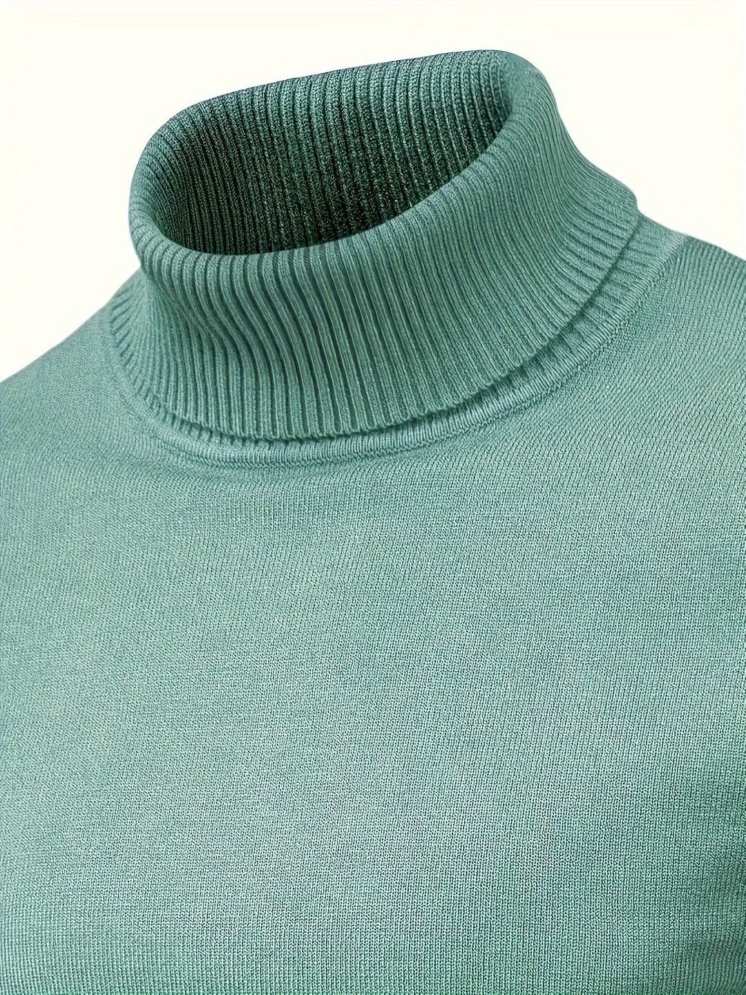 Men's Classic Mock-Neck Sweater