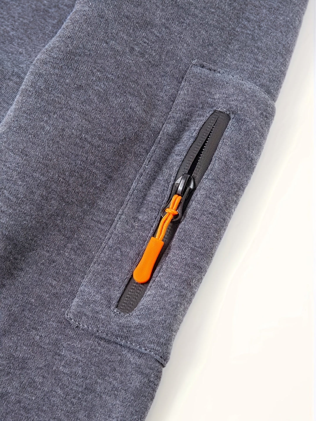 Everyday Zip-Up Hoodie for Men, Plus Size