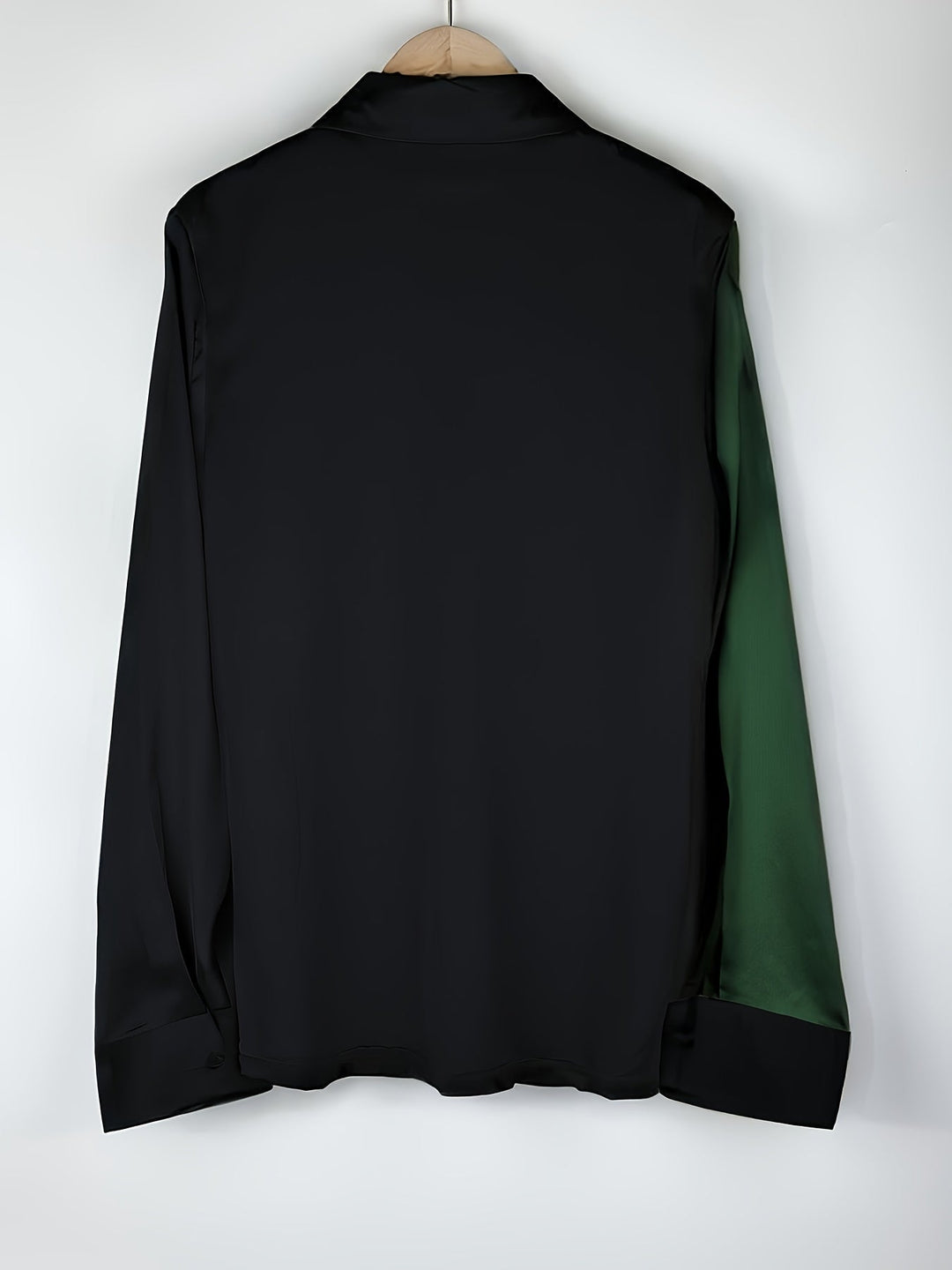 Color-Block Blouse for Women, Refined Style
