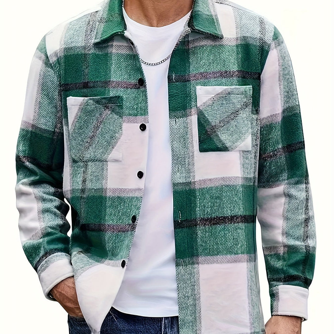 Check Overshirt, Men's Rugged Fit