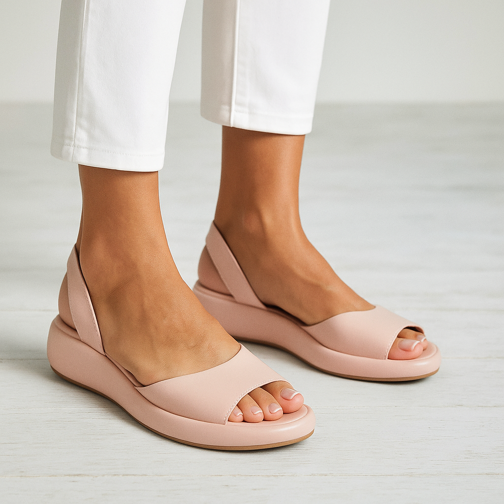 Minimalist Open Toe Sandals for Women, Classic Style