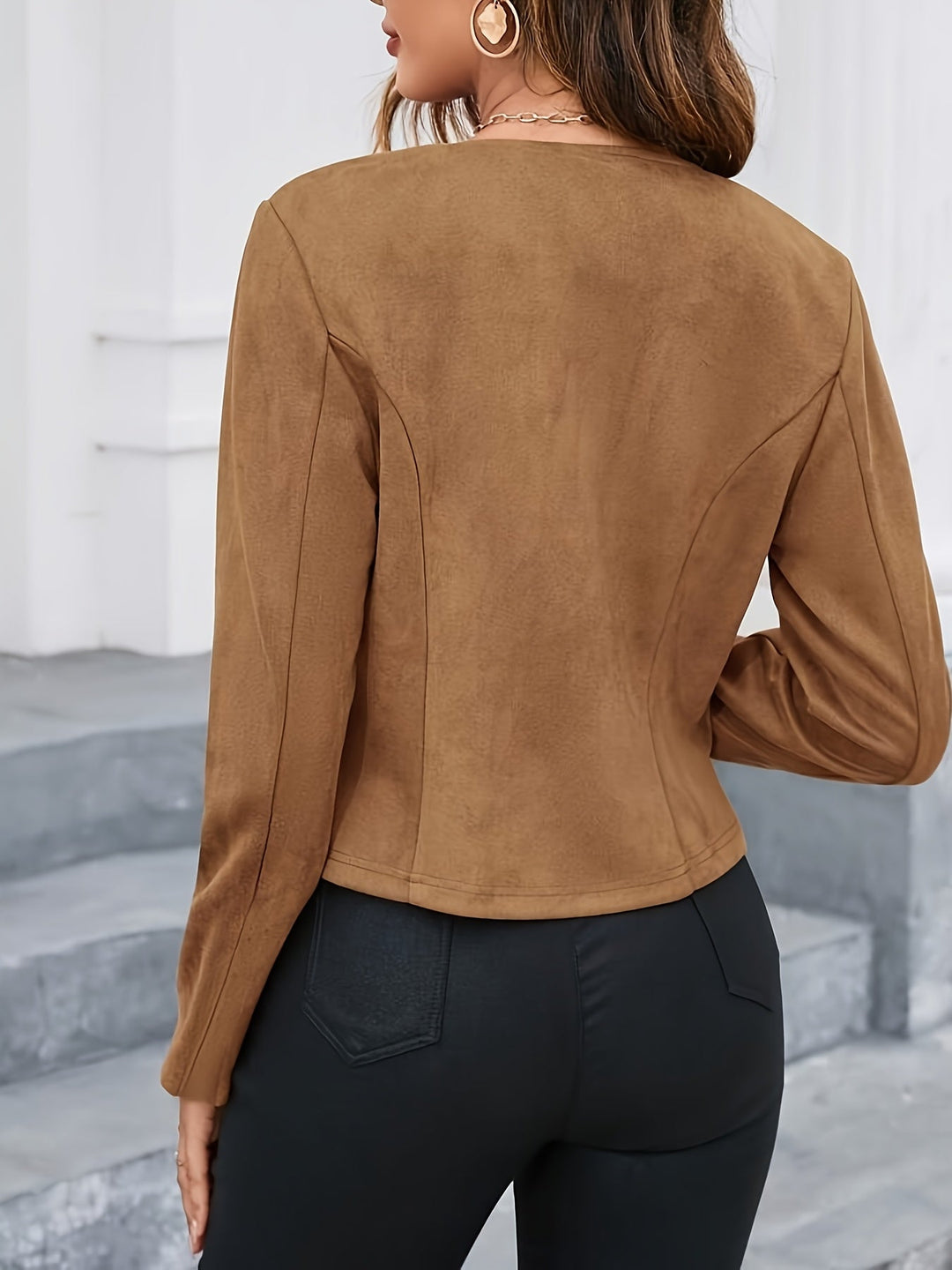 Cropped Jacket, Women's Refined Fit