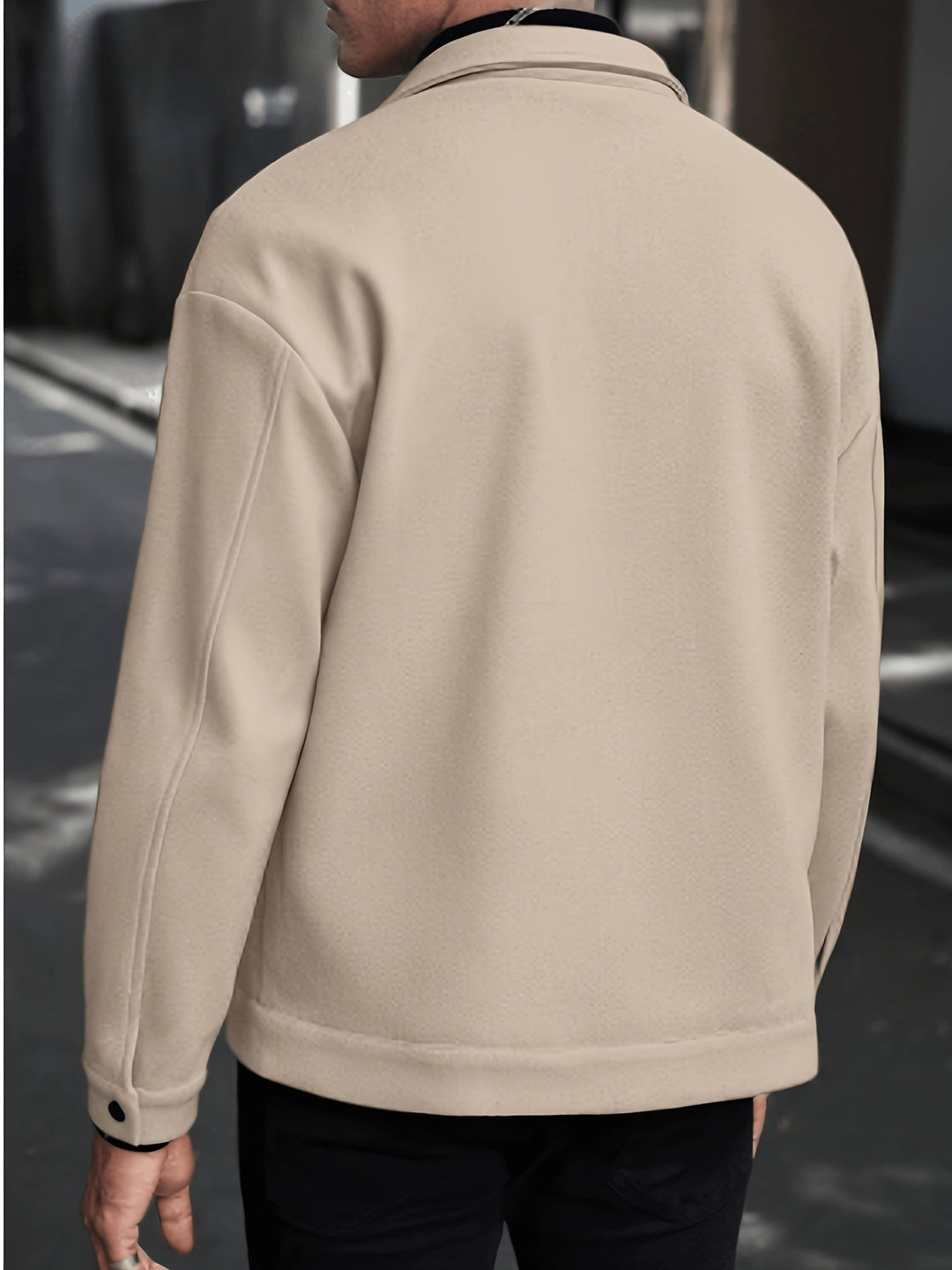 Utility Jacket for Men, Refined Style