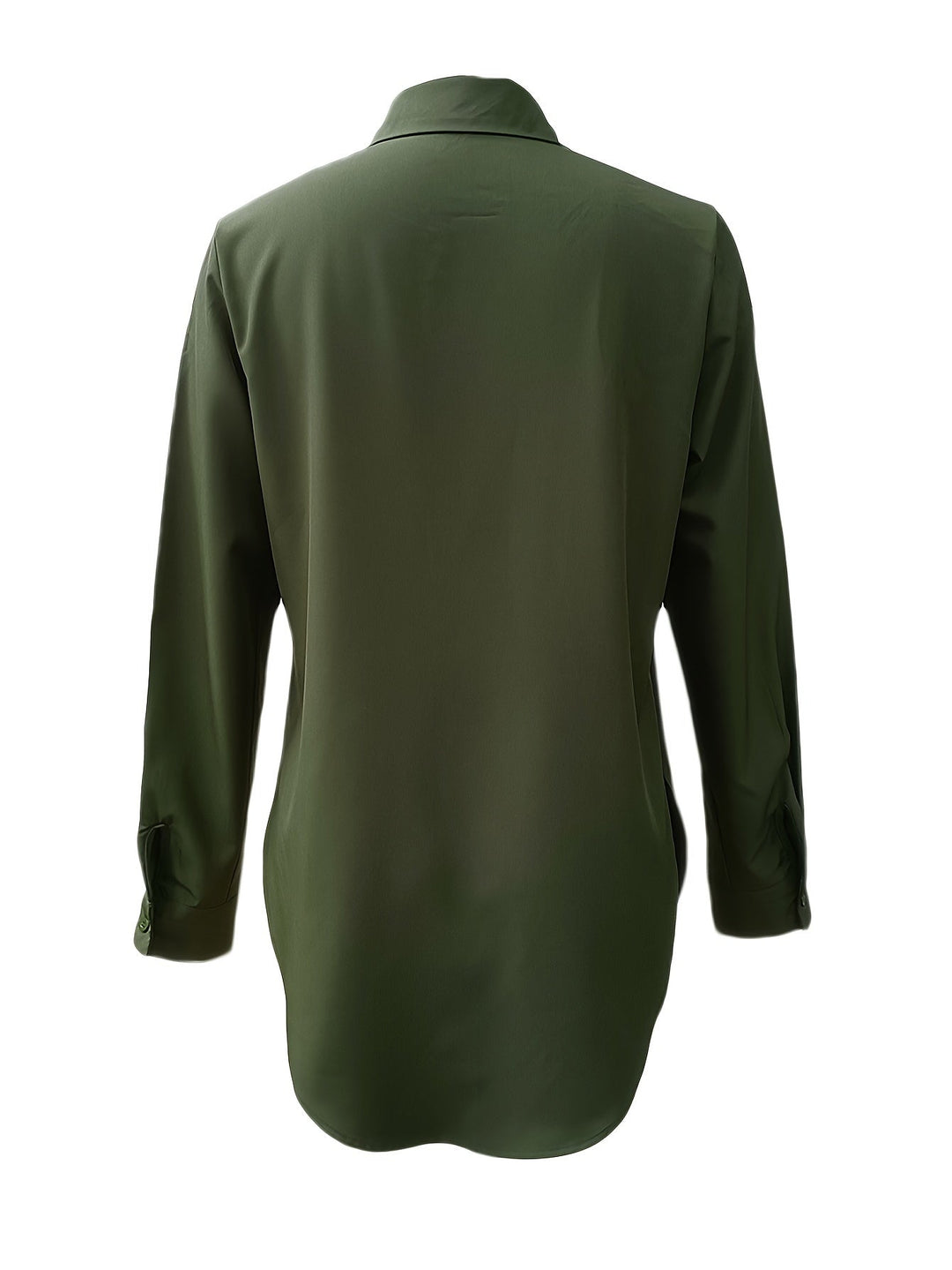 Refined Button-Front Blouse for Women