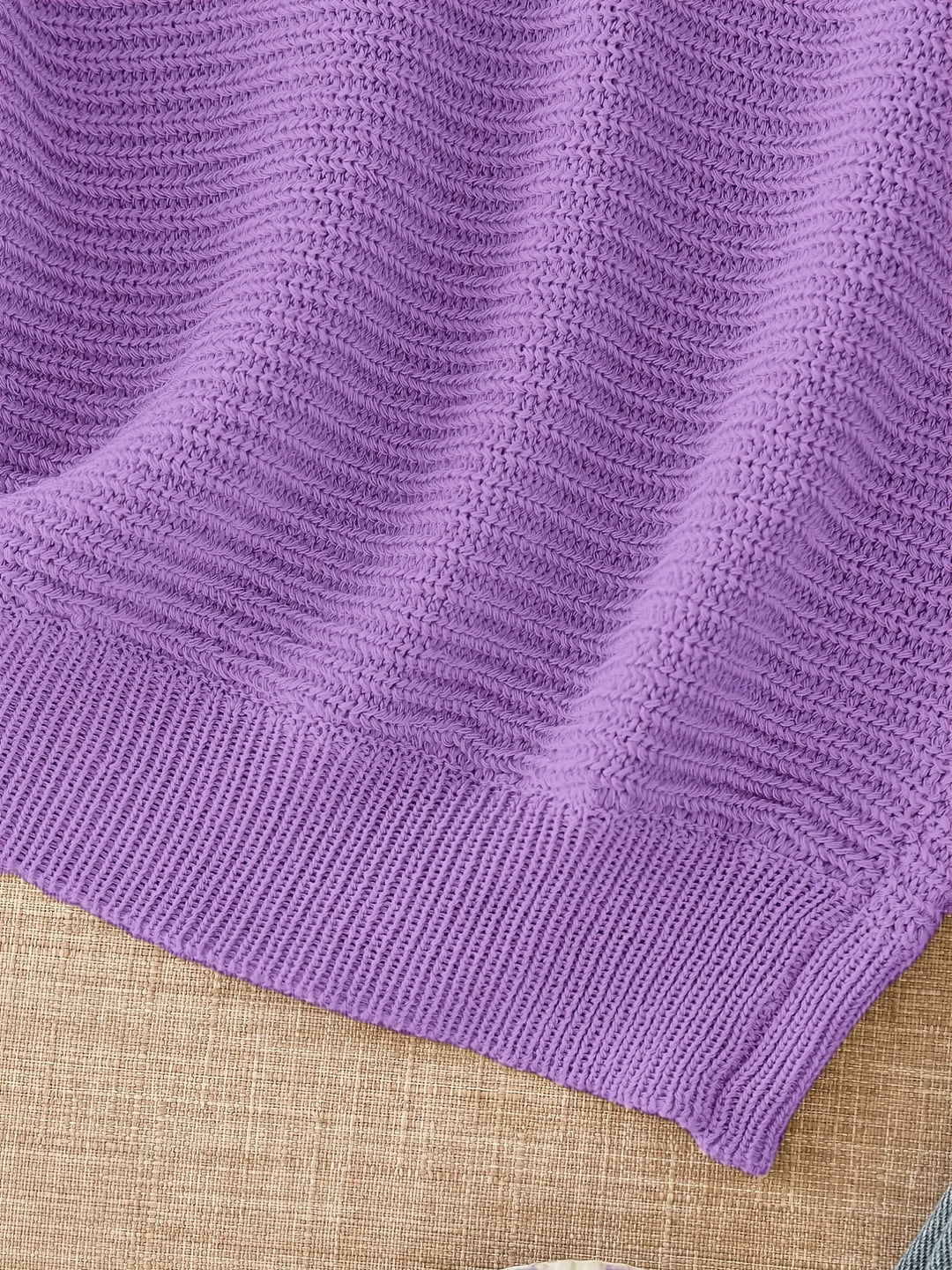 Open-Knit Sweater for Women, Relaxed Style
