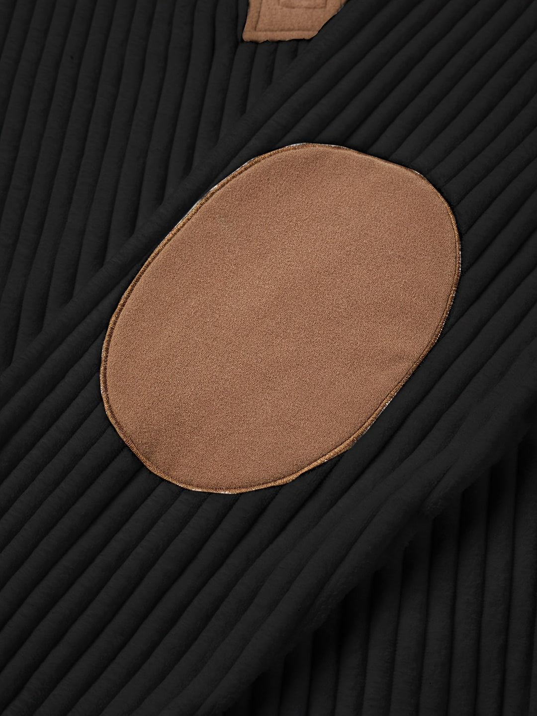 Two-Tone Quarter-Zip Pullover for Men