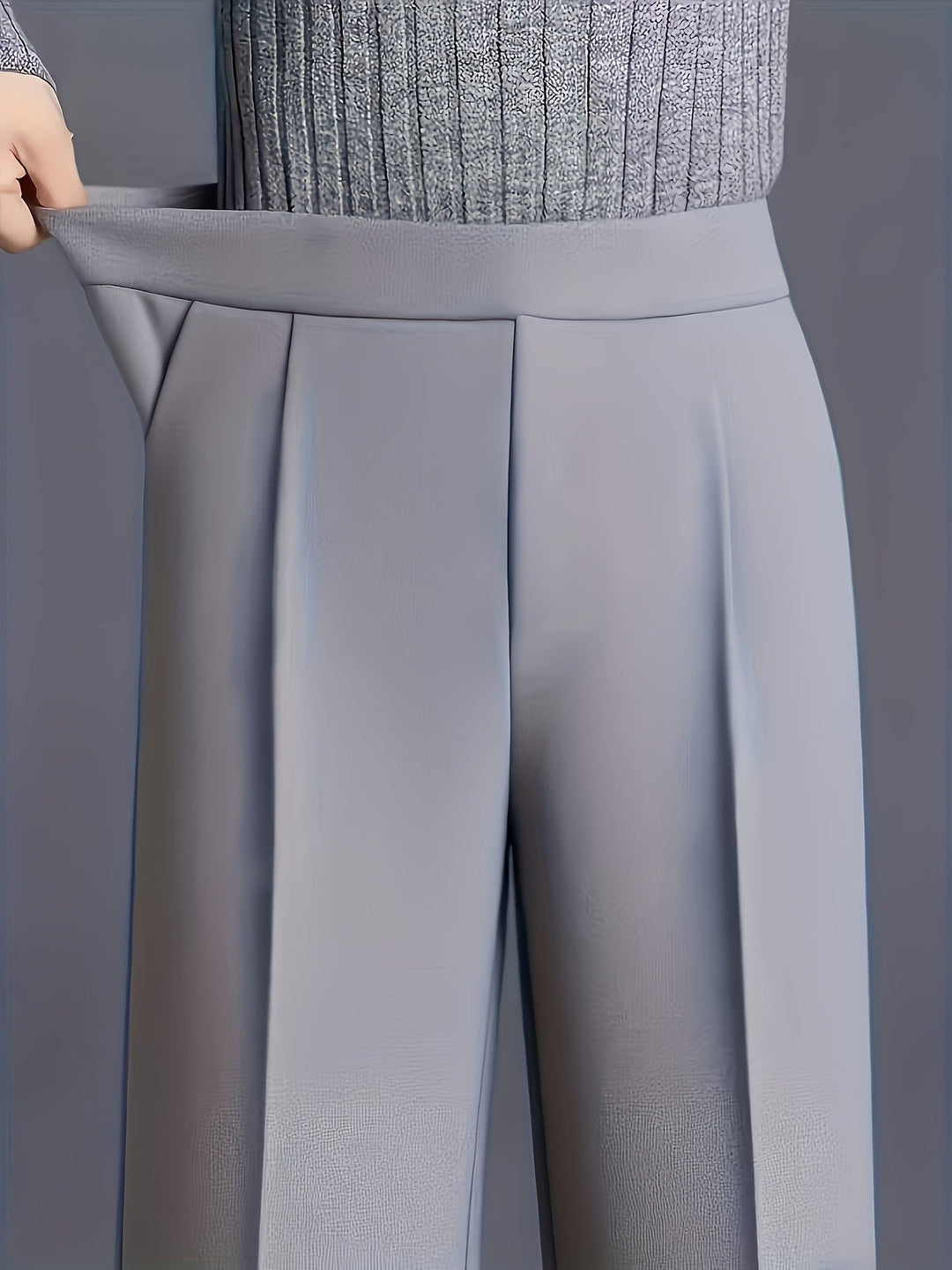 High-Waisted Wide-Leg Pants for Women