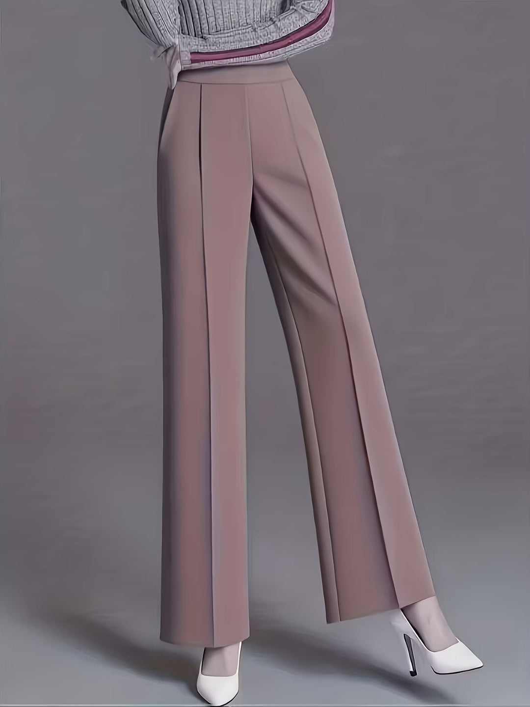 High-Waisted Wide-Leg Pants for Women