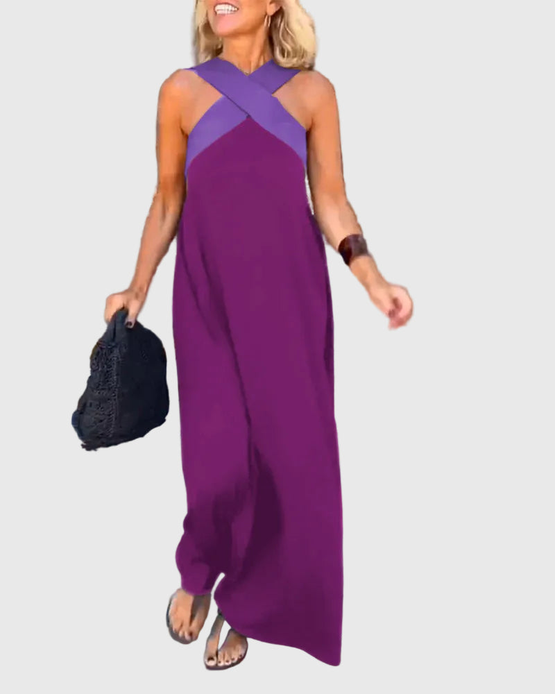 Flowing Maxi Dress for Women, Graceful Style