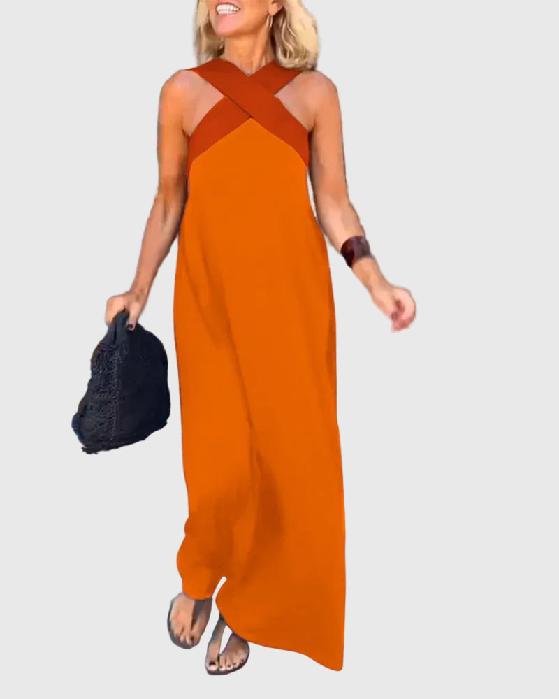 Flowing Maxi Dress for Women, Graceful Style