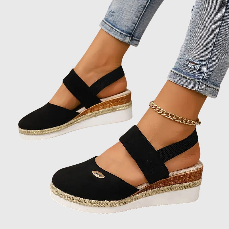 Cushioned Wedge Sandals for Women