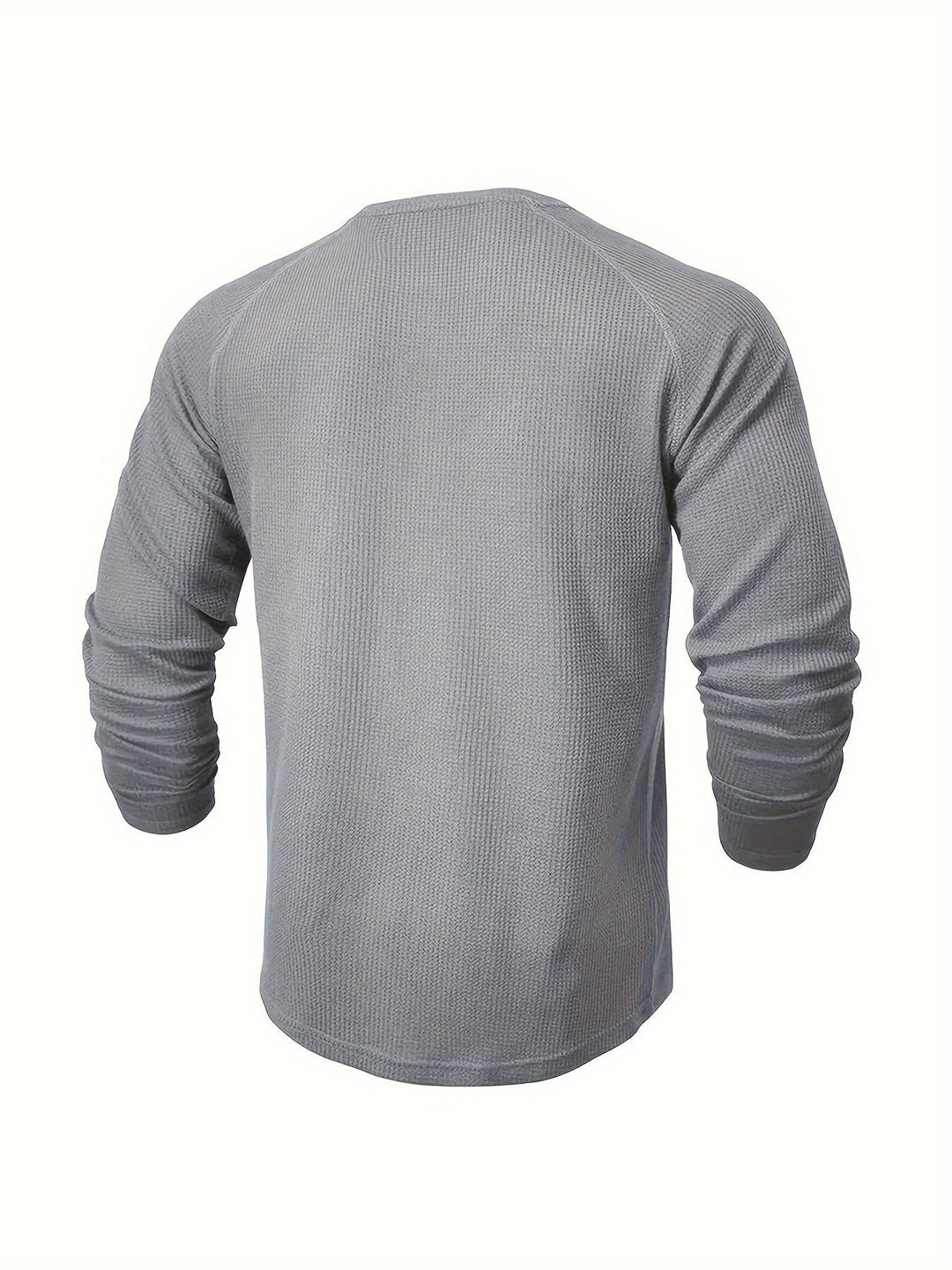 Button Henley Shirt, Men's Classic Fit