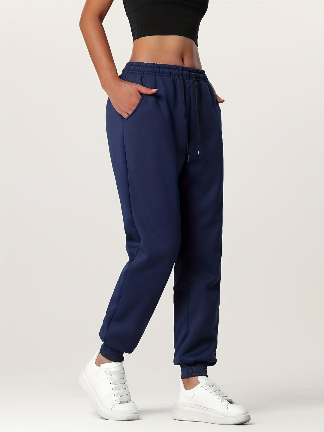 Cosy Cuffed Joggers for Women