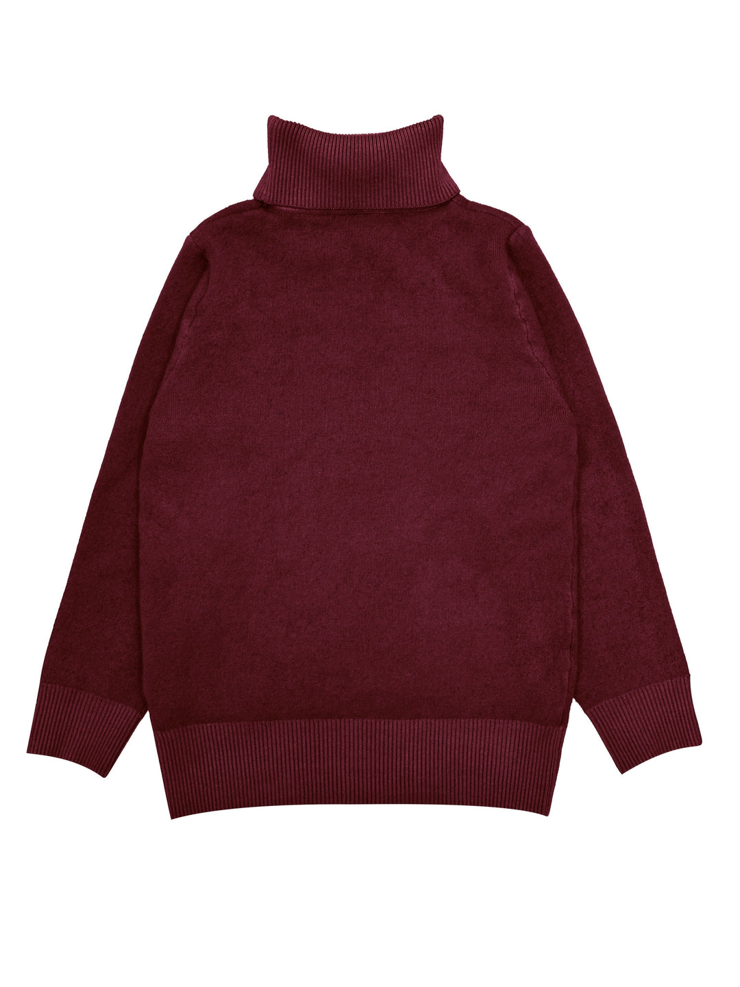 Lined High-Neck Sweater for Women, Cozy Style