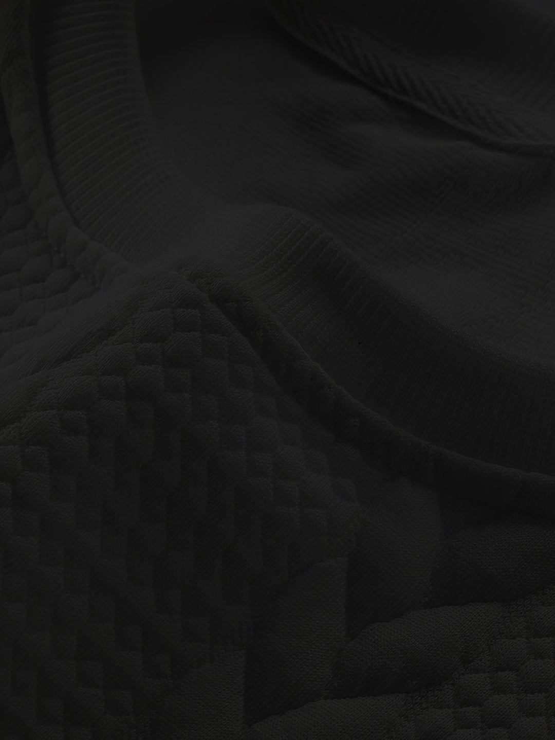 Crew Neck Sweatshirt, Men's Textured Fit