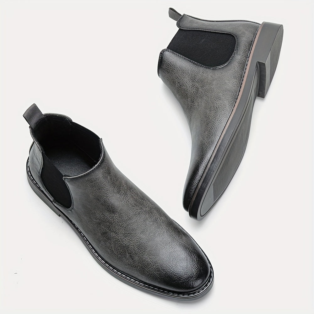 Refined Slip-On Chelsea Boots for Men