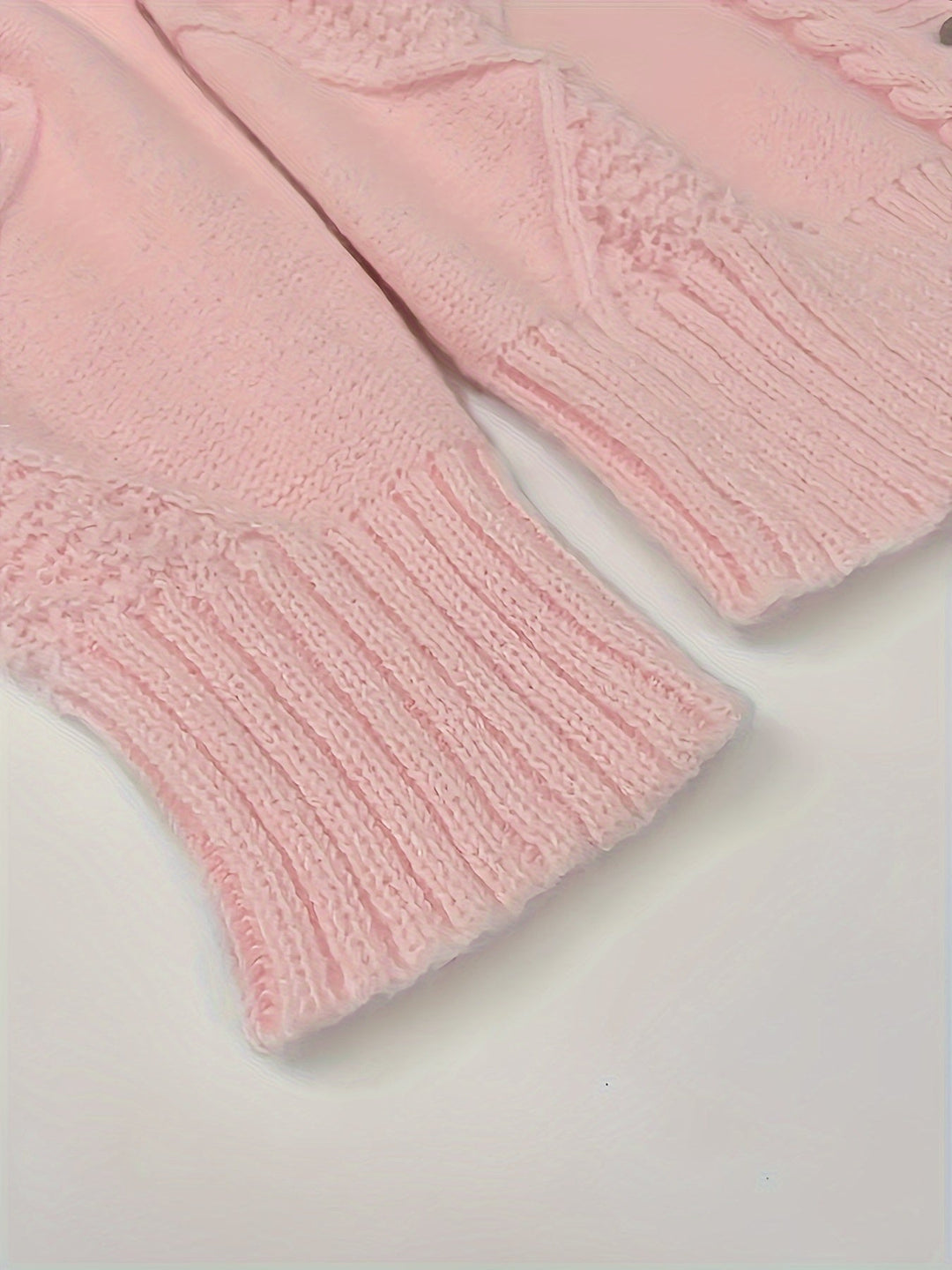 Women's Cozy Cable-Knit Button Cardigan