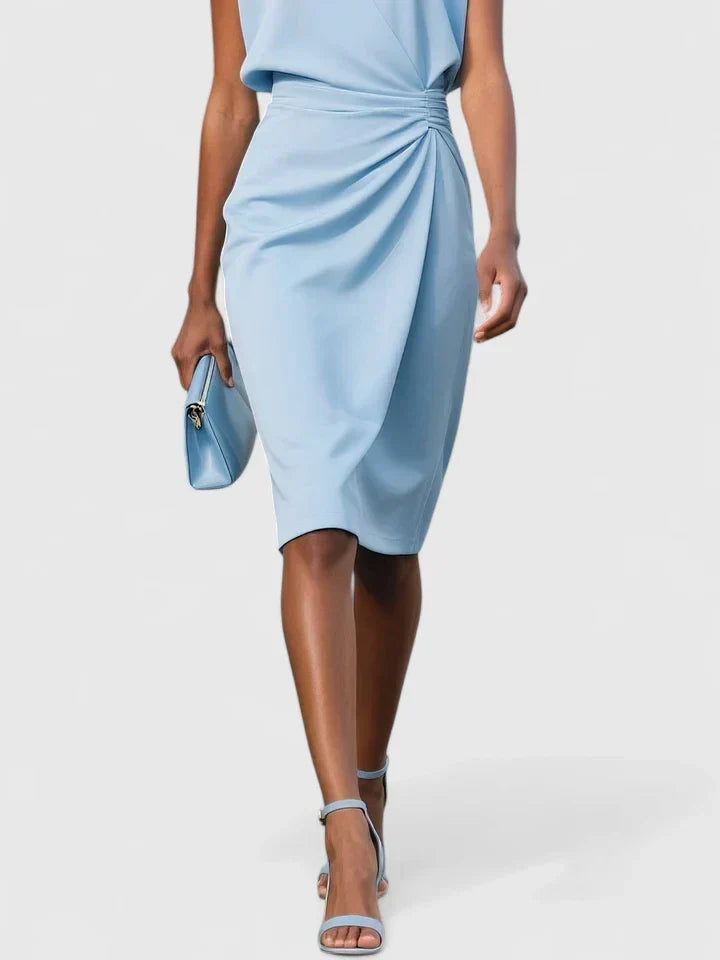 Draped Elegance Dress for Women