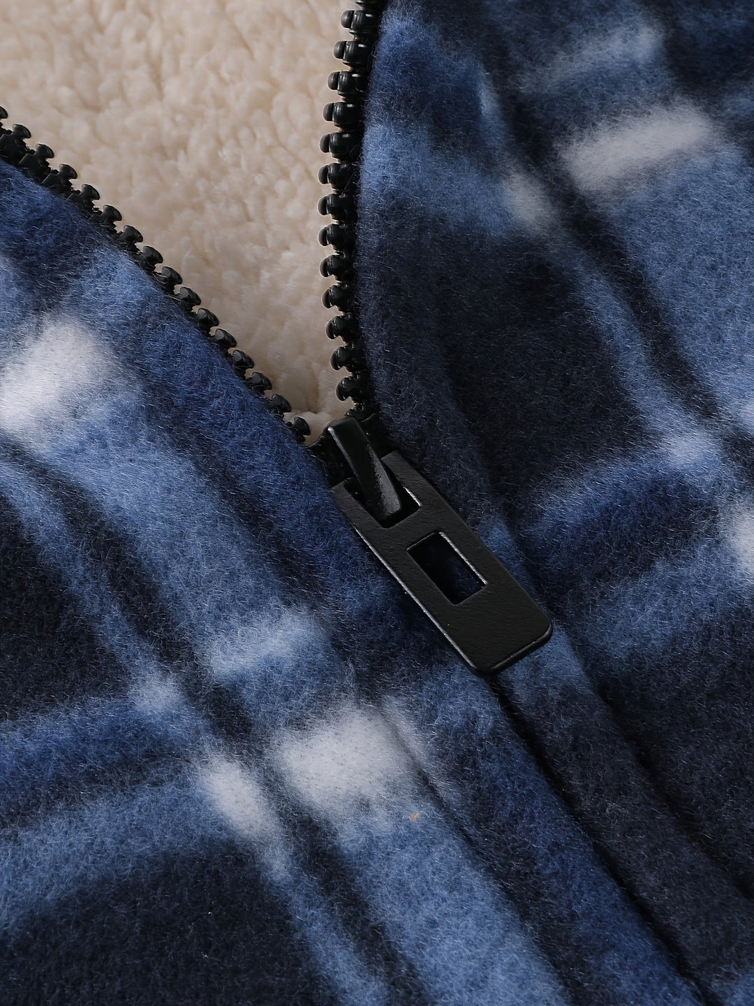 Hooded Zip-Up Jacket, Men's Cozy Fit