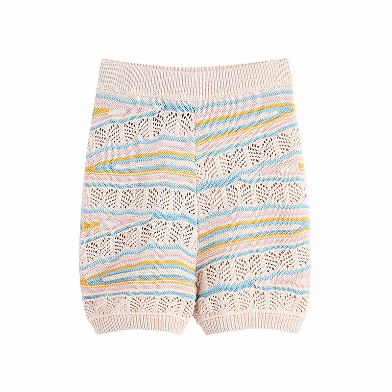 Women's Jacquard Mesh Knit Jacket