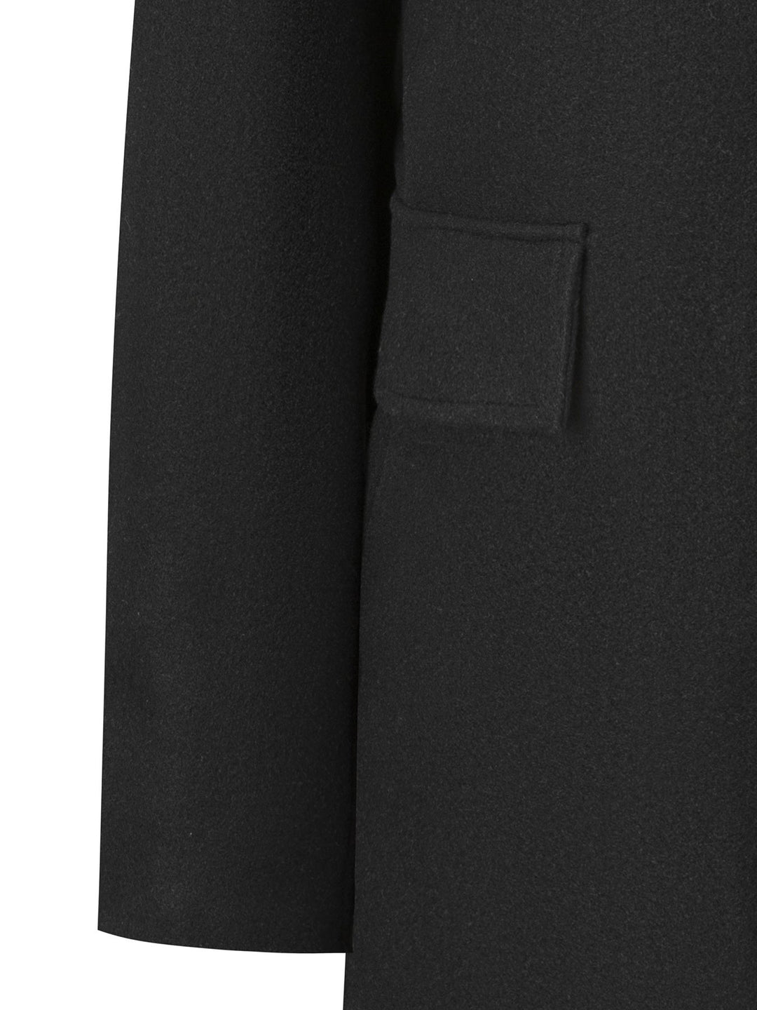 Refined Single-Breasted Overcoat for Men
