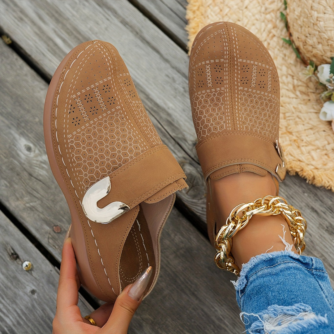 Women's Cushioned Wedge Clogs