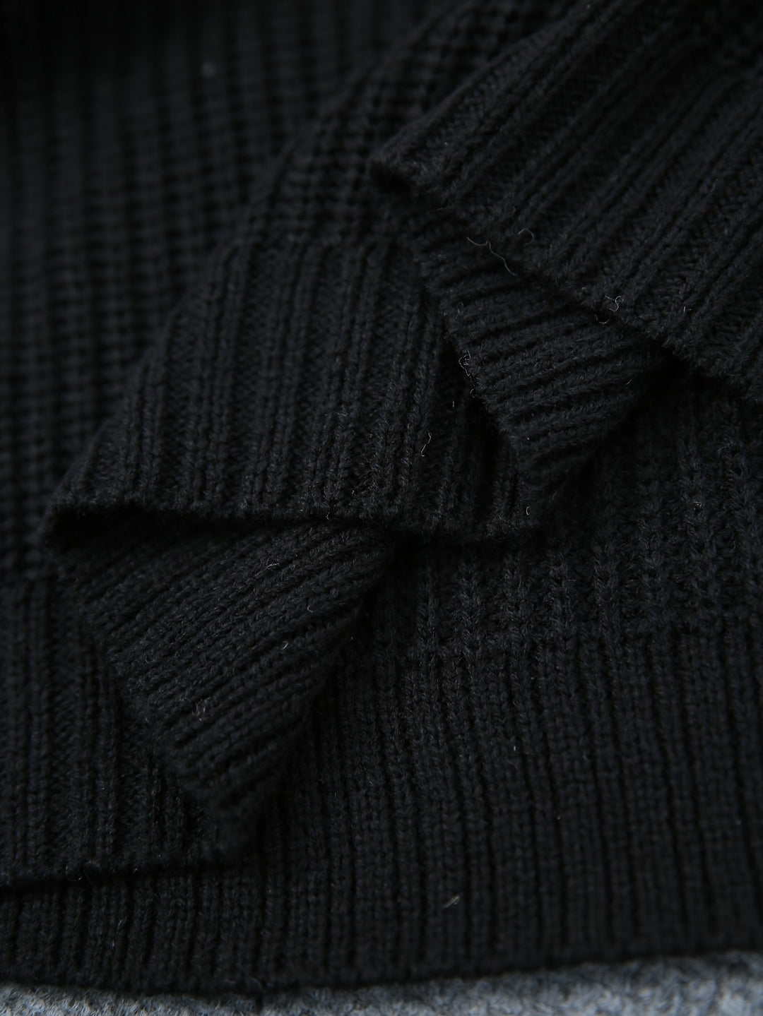 Relaxed Half-Turtleneck Sweater Dress for Women
