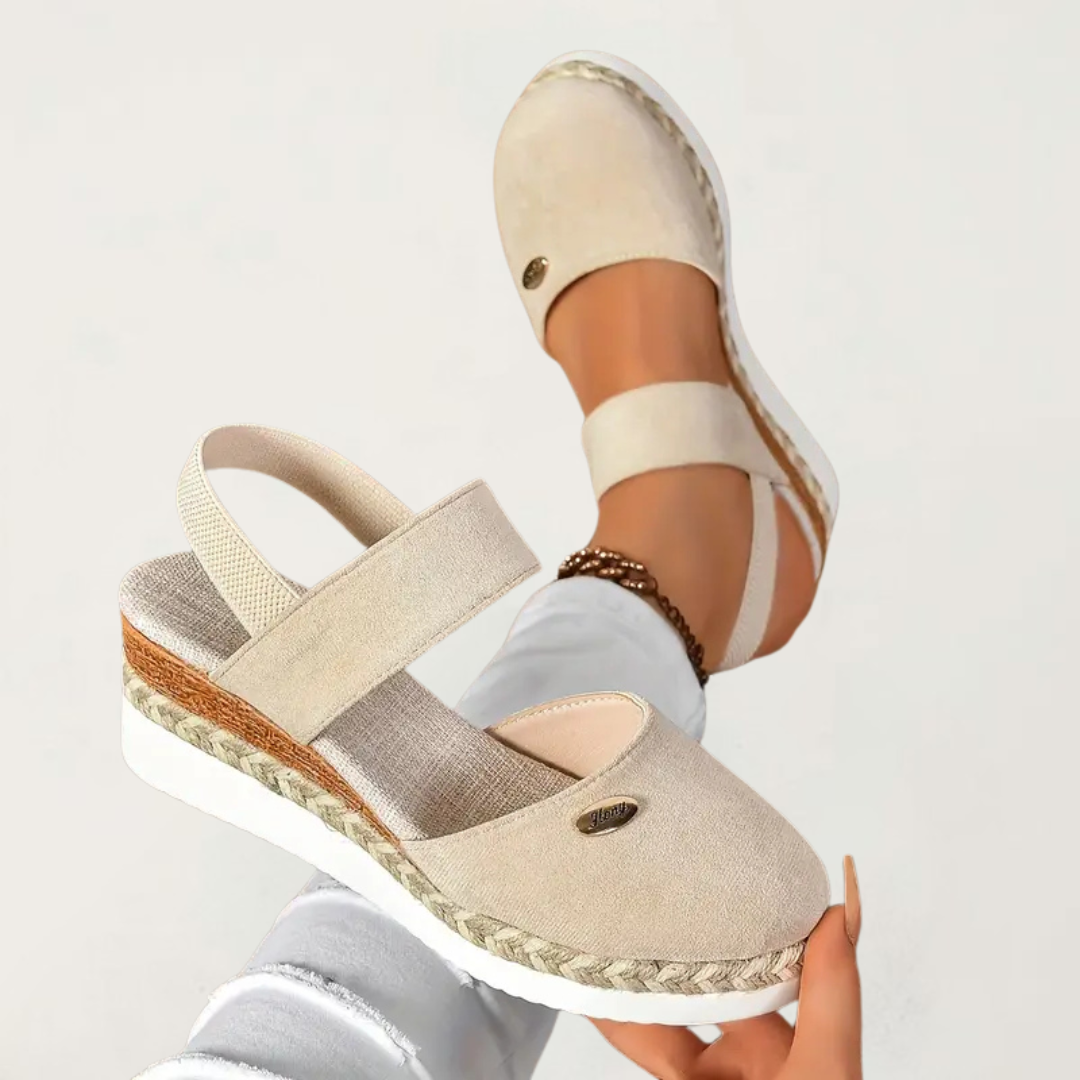 Cushioned Wedge Sandals for Women