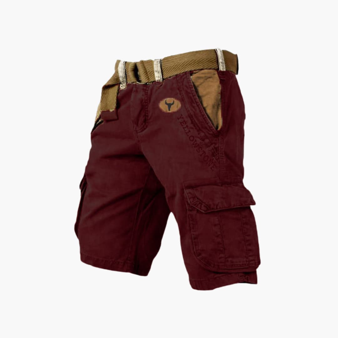 Cargo Shorts with 6 Pockets for Men, Plus Size