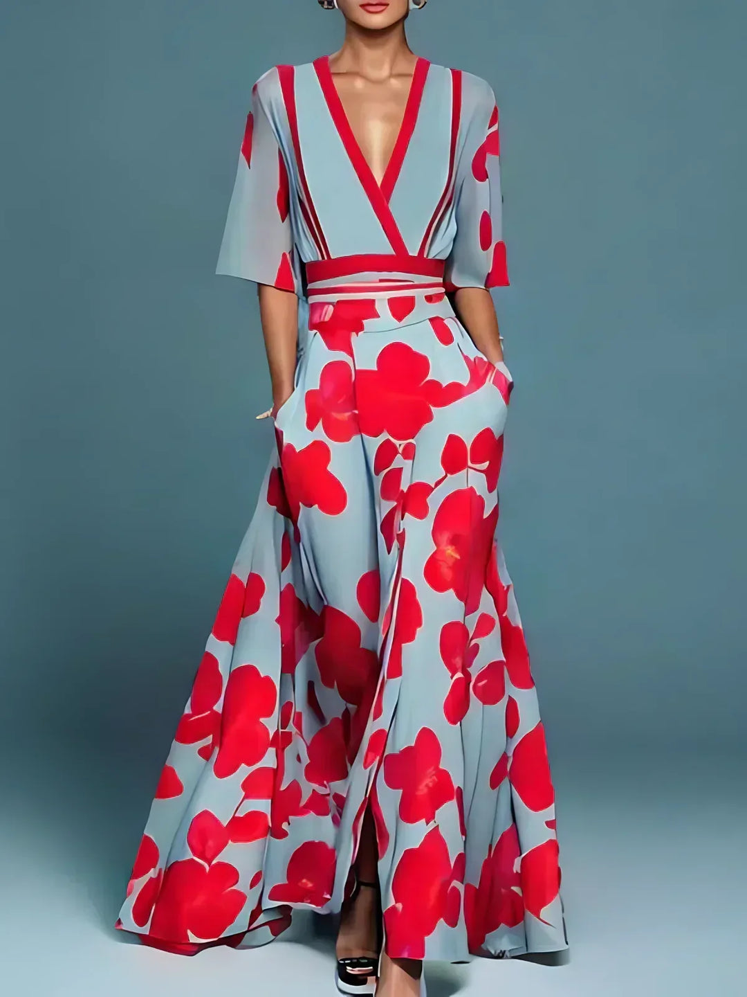 Floral Dress for Women, Elegant Style