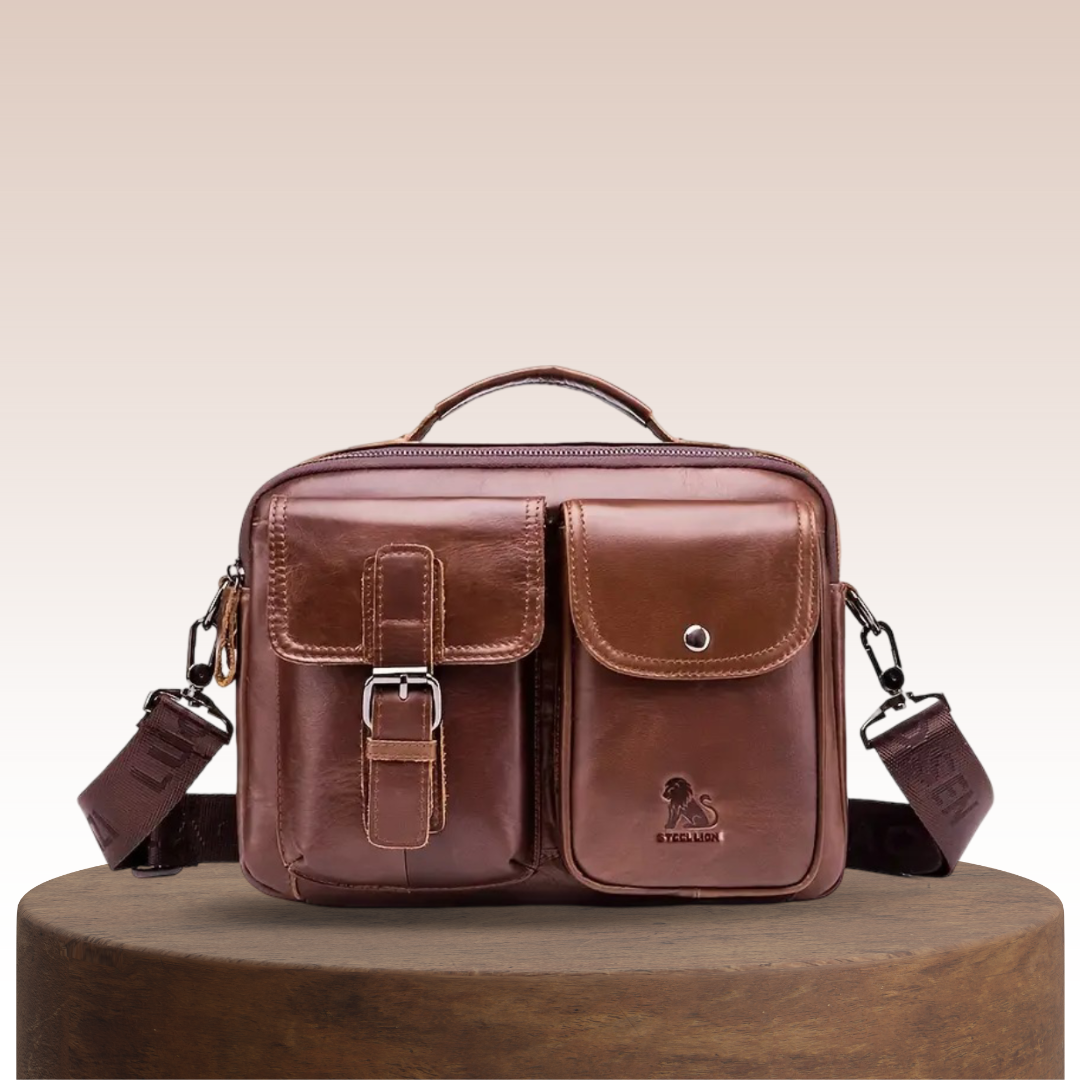 Classic Two Pocket Shoulder Bag