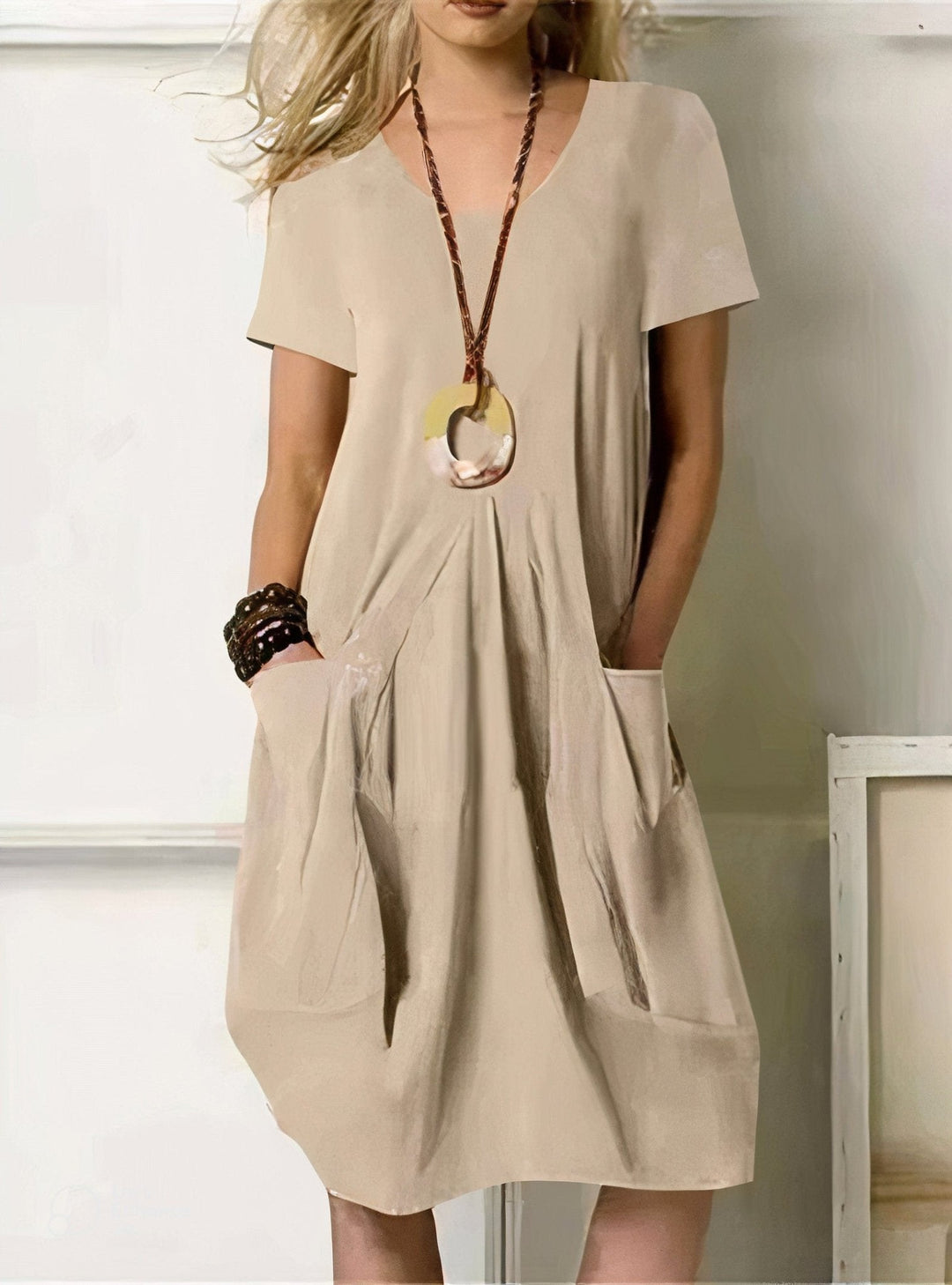 Ladies Easy Casual Flow Dress