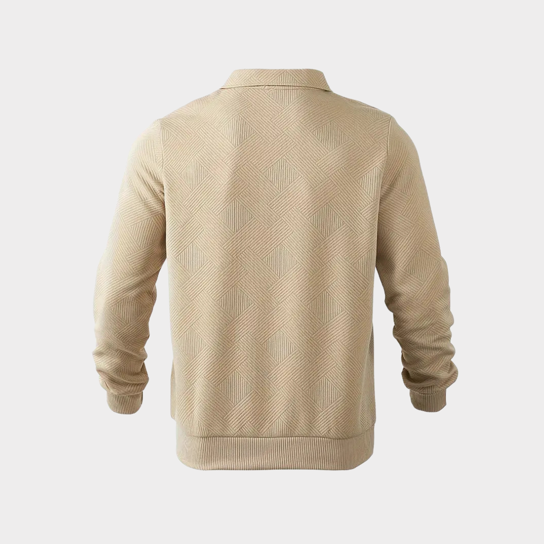 Half-Zip Pullover, Men's Textured Fit