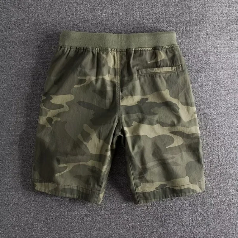 Relaxed Camo Shorts for Men