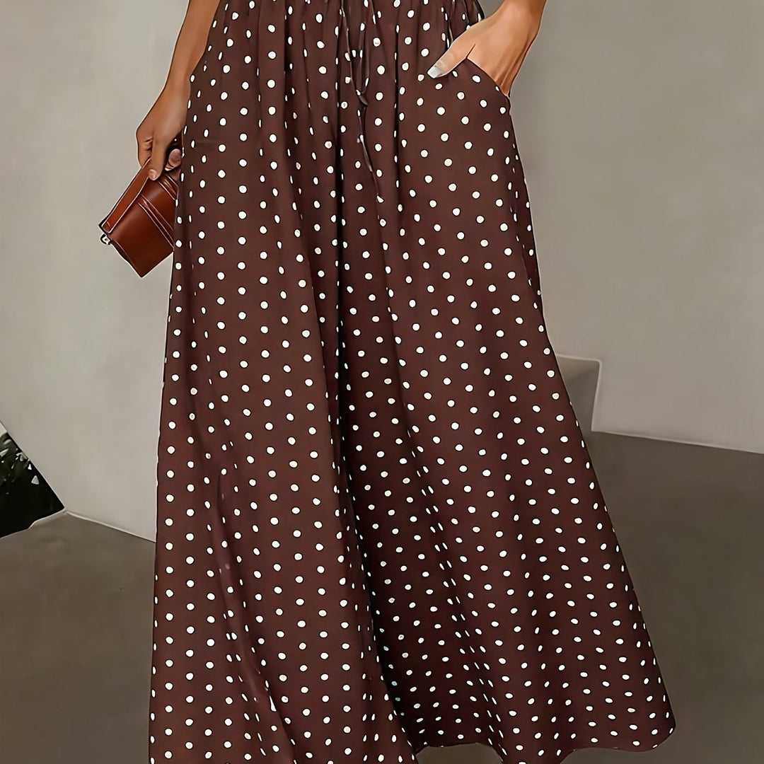 Flowing Wide-Leg Trousers for Women