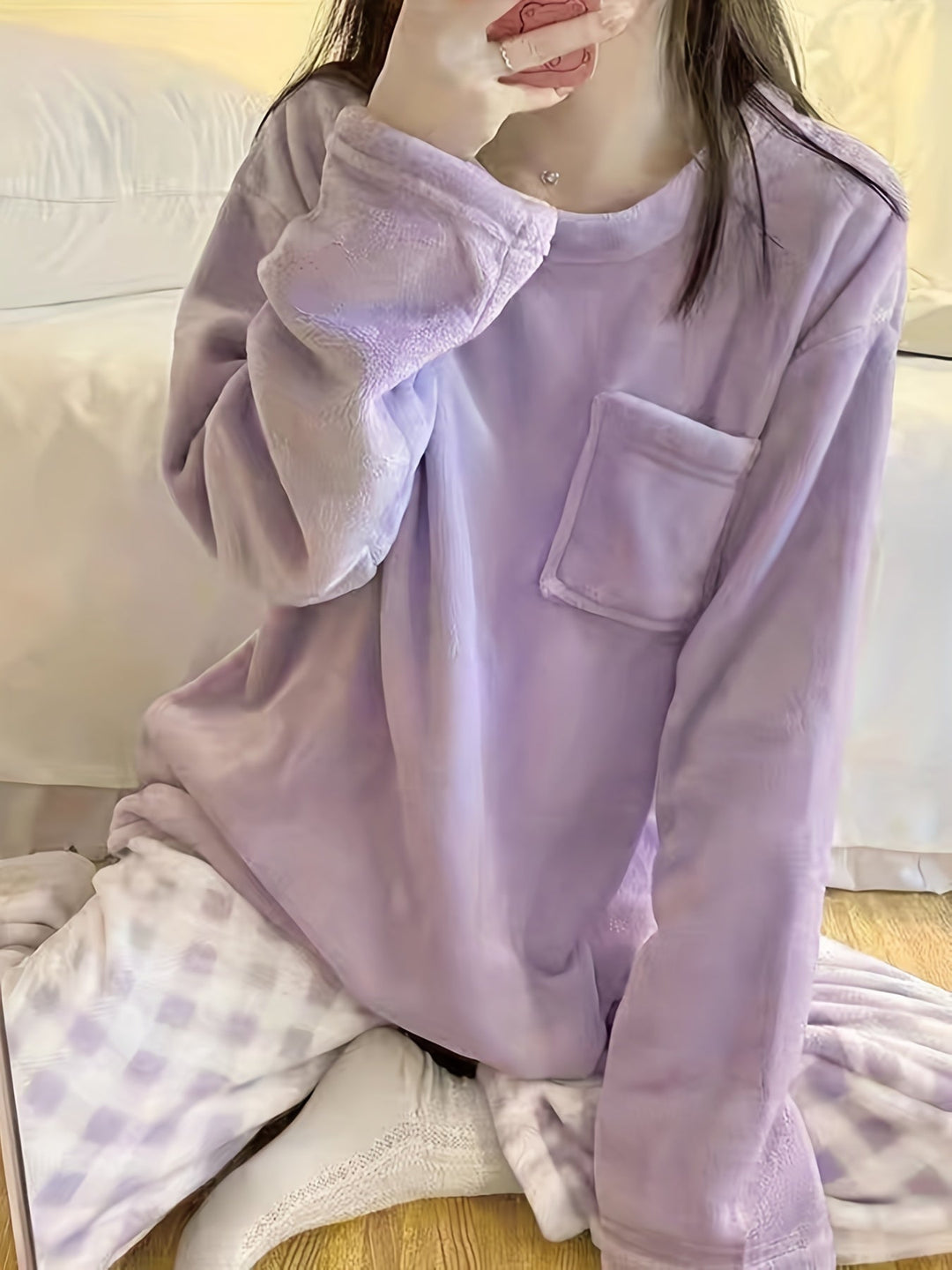 Lounge Two-Piece Set for Women, Cozy Style