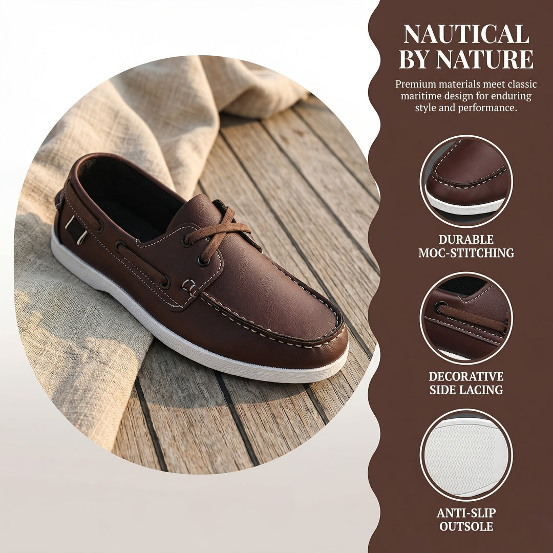Comfort Boat Shoes for Men, Classic Style